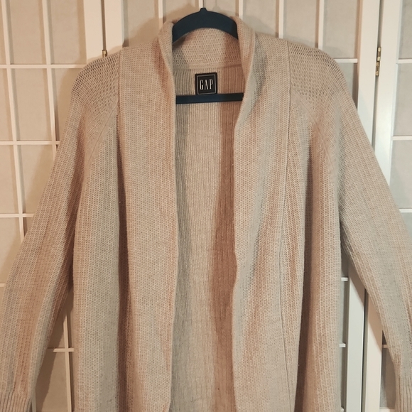 Gap Oversized Tan Cardigan Size S - Picture 2 of 9